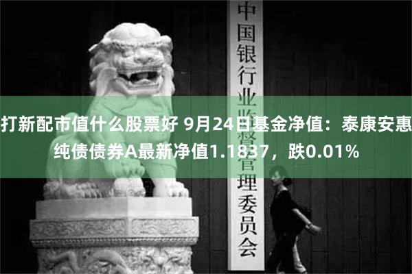 打新配市值什么股票好 9月24日基金净值：泰康安惠纯债债券A最新净值1.1837，跌0.01%